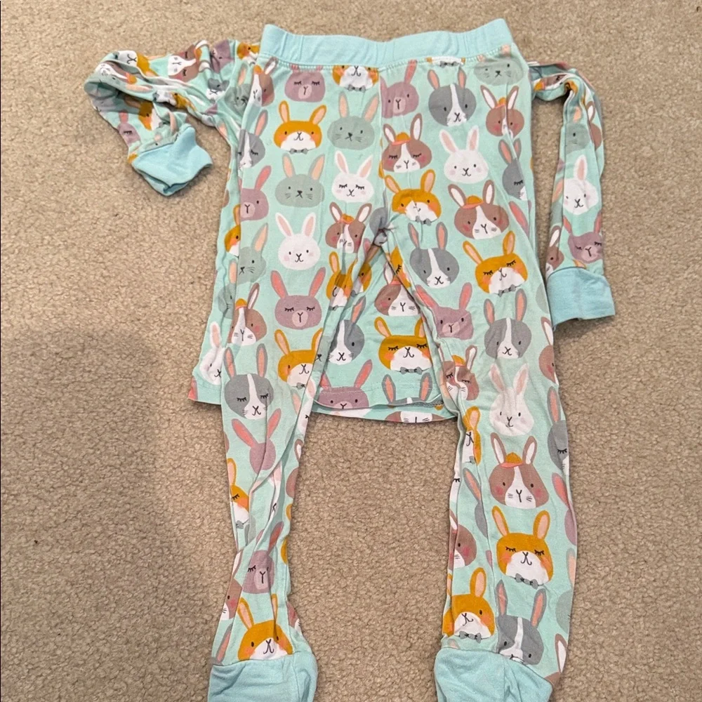 Little Sleepies boho Bunny Pajamas